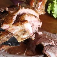 agneau rosé à coeur