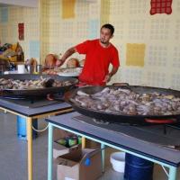 une mega paella royale pour 400 personnes